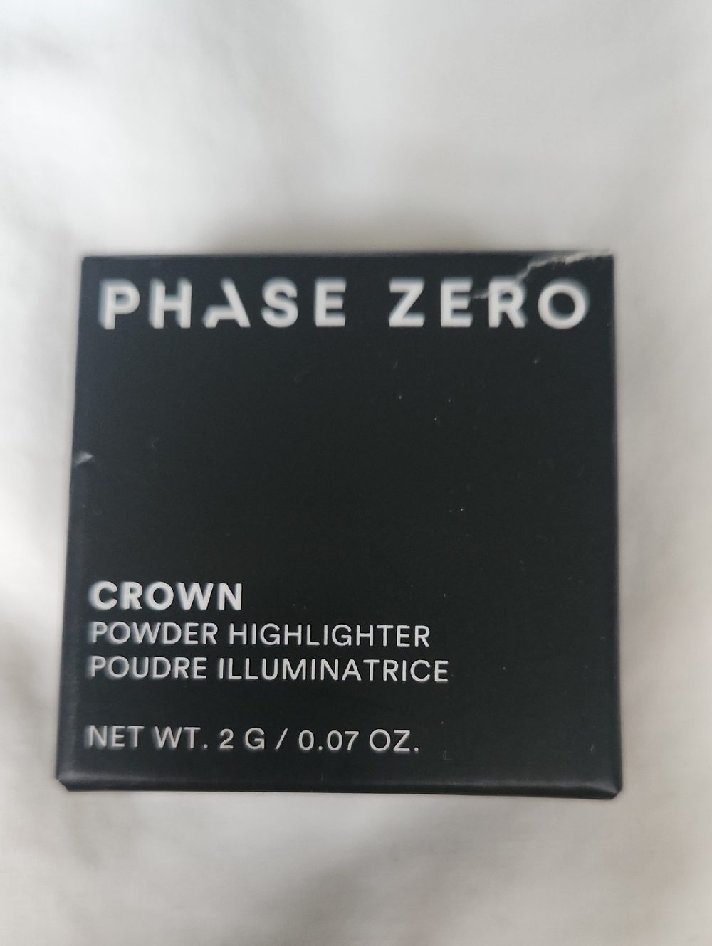 Phase Zero Crown Powder Highlighter — Radiant Champagne Glow